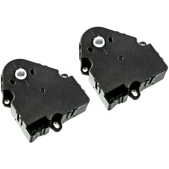 A-Premium HVAC A/C Heater Blend Door Actuator Replacement for GMC Yukon Chevrolet Tahoe Cadillac Escalade 2007 2008 2-PC Set