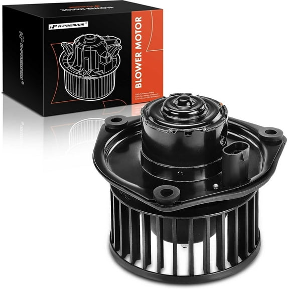A-Premium HVAC Blower Heater Motor with Fan Cage Compatible with Chevrolet Impala, Camaro, Caprice & Cadillac Fleetwood, Commercial Chassis & Buick Roadmaster & Oldsmobile, 3.4L 3.8L 4.3L 5.0L 5.7L