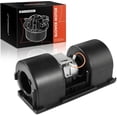 thumbnail image 1 of A-Premium HVAC Blower Heater Motor with Fan Cage Compatible with Dual Wheel Blower Assembly 12 Volts with 3 Speed Resistor, 1 of 8