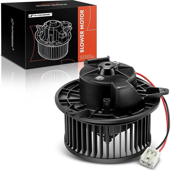 A-Premium Front HVAC Heater Blower Motor Compatible with Dodge Dart 2013 2014 2015 2016, with Fan Cage