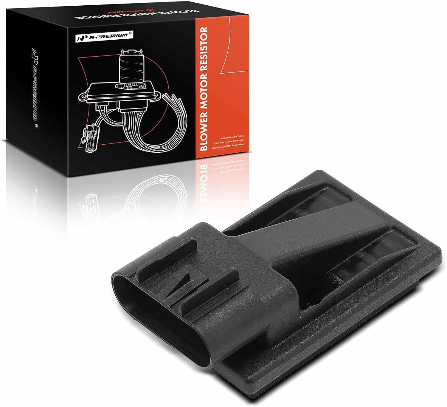 A-Premium HVAC Blower Motor Resistor Compatible with Chevrolet Trailblazer/Trailblazer EXT 2002-2006 & GMC Envoy/Envoy XL 2002-2006, Envoy XUV 2004-2005 & Isuzu Ascender 2003-2008 & Saab 9-7X