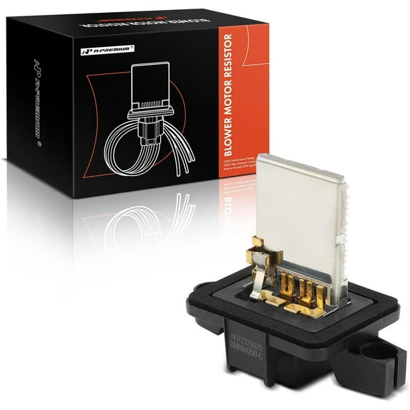 A-Premium HVAC Blower Motor Resistor Compatible with Dodge Grand Caravan 2008-2010 & Chrysler Town & Country 2008-2010 & Volkswagen Routan 2009-2014 - Front Side, Replace# 68029723AA, 7B0959263B