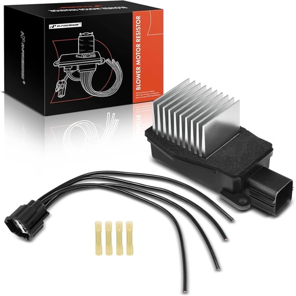 A-Premium HVAC Blower Motor Resistor Compatible with Ford F-150 F150 2004-2008, Freestar 2004-2007 & Lincoln Mark LT 2006-2008 5.4L & Mercury Monterey 2004-2007, Replace# 3W4Z19E624AA, 3W4Z19E624AB