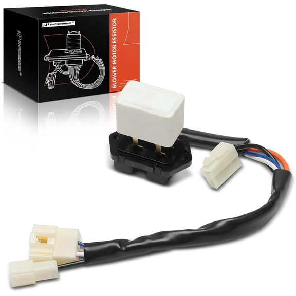 A-Premium HVAC Blower Motor Resistor with Wire Harness Kit Compatible with Mazda Vehicles - Miata 1990-1997 1999-2005