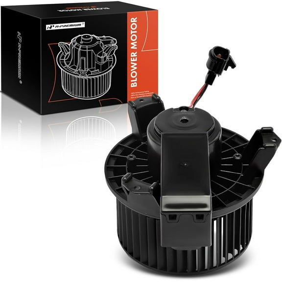 A-Premium HVAC Blower Motor with Fan Cage Replacement for Ford Mustang 2005-2009 Front