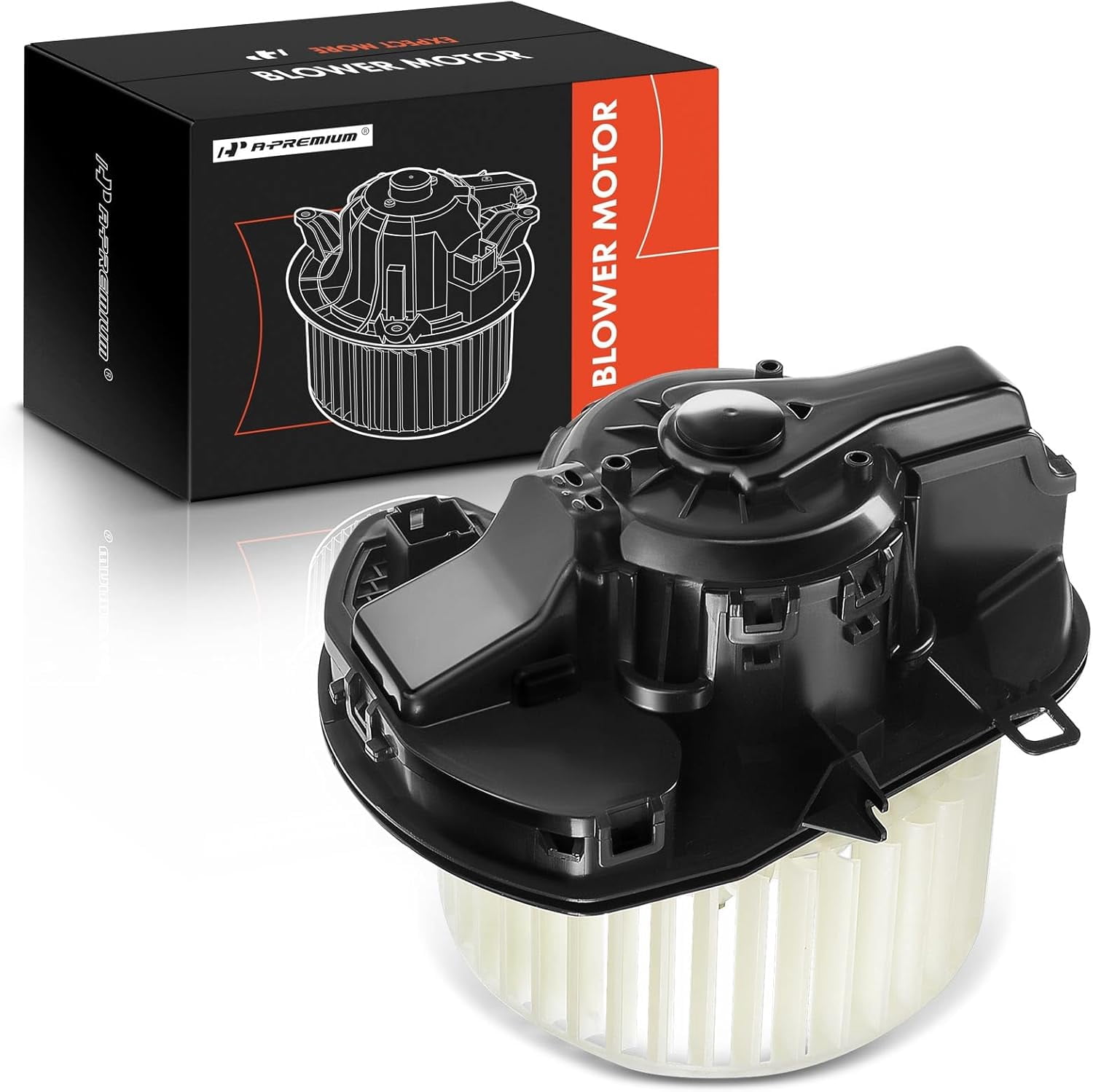 A-Premium HVAC Blower Motor with Wheel Replacement for Porsche Cayenne Volkswagen Touareg 2011-2018 Front