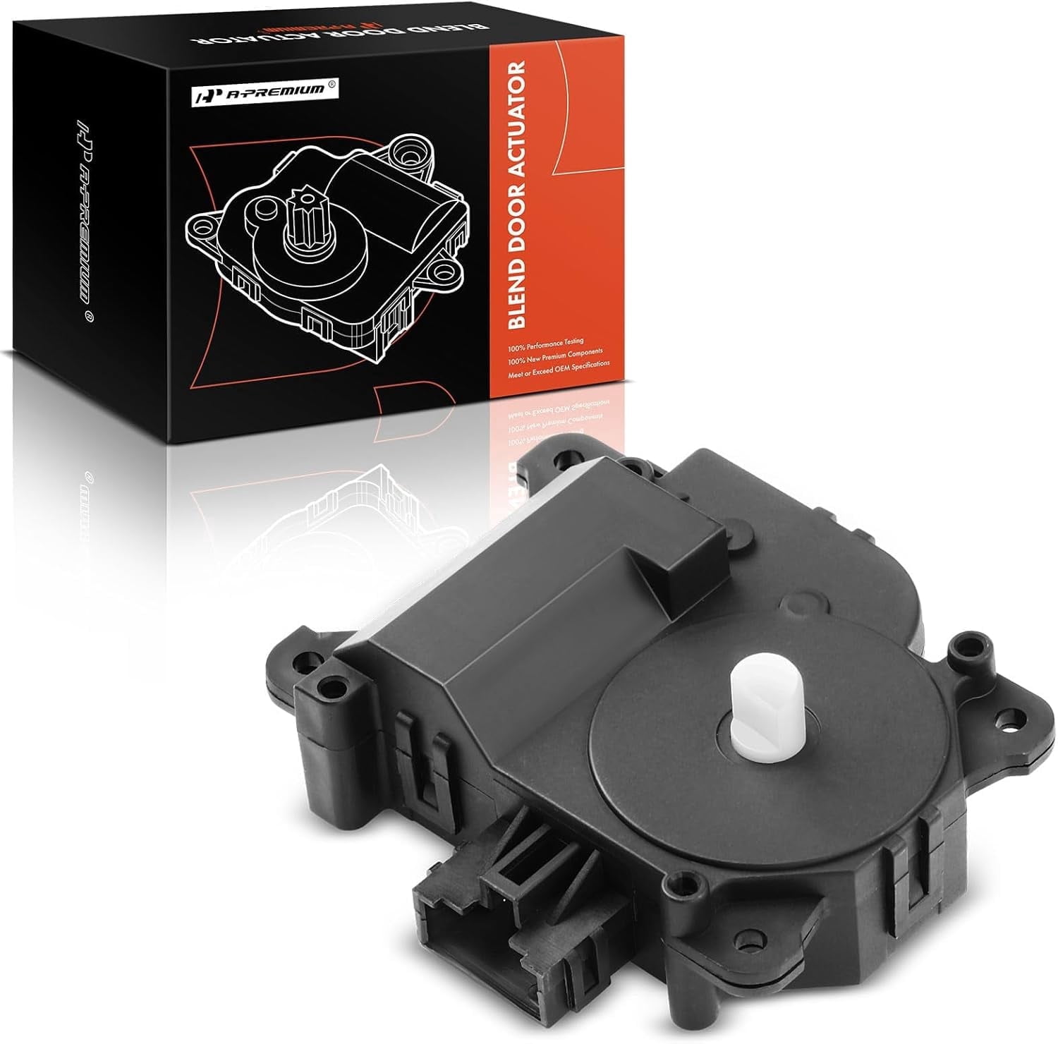 A-Premium HVAC Heater Blend Door Actuator, Compatible with Toyota Camry 1997-2001, Solara 1999-2003, Main, Mode Actuator, Replace# 87106-06060, 87106-06100