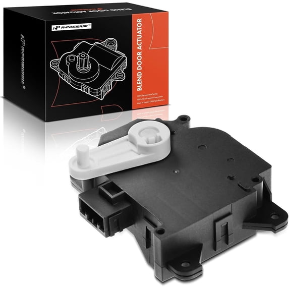 A-Premium HVAC Heater Blend Door Actuator, Compatible with Honda Civic 2003-2005, CR-V 2003-2006, Main, Temperature Actuator, Replace# 79160S5AA01