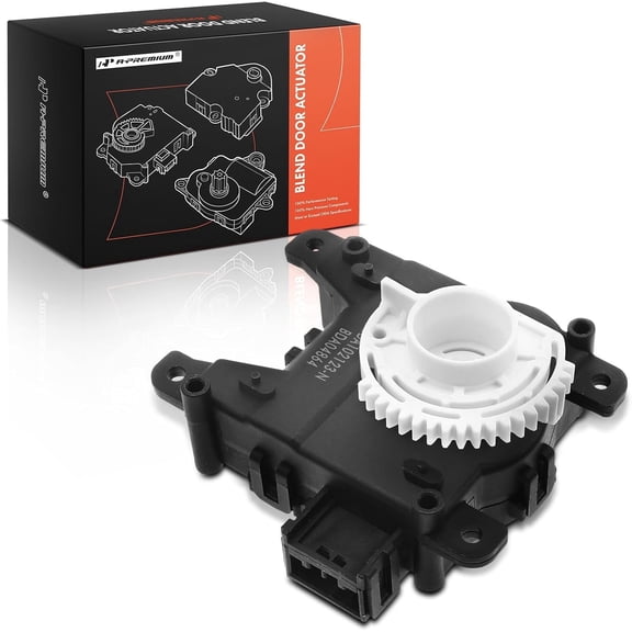 A-Premium HVAC Heater Blend Door Actuator, Compatible with Honda Civic 2012-2015, Main, Temperature Actuator, Replace# 79160TR0A01