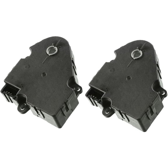 A-Premium HVAC Heater Blend Door Actuator Replacement for Saturn Outlook 2007-2010 GMC Acadia 2007-2012 Chevrolet Traverse Buick Enclave 2-PC Set