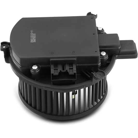 A-Premium HVAC Heater Blower Motor Assembly with Brushless Motor Compatible with Chevrolet & GMC Vehicles - Cruze 2016-2019, Volt 2016-2019, Acadia 2017-2019, Acadia Limited 2017 - Front Side