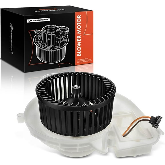 A-Premium HVAC Heater Blower Motor Assembly Compatible with Mercedes-Benz Vehicles - SLK280 2006-2008, SLK300 2009-2011, SLK350 2005-2011, SLK55 AMG 2005-2010 - Front Side, Replace# A1718350004