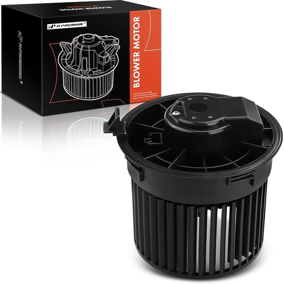 A-Premium HVAC Heater Blower Motor Assembly Compatible with Nissan Vehicles - Cube 2009-2014, Juke 2011-2017, LEAF 2011-2012 - Front Side, Replace# 272261FC0B