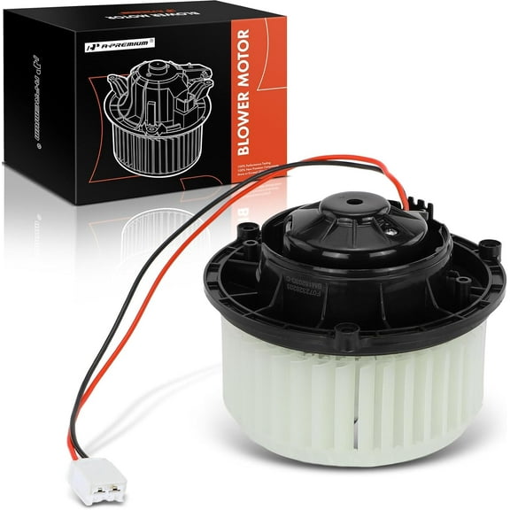 A-Premium HVAC Heater Blower Motor Assembly Compatible with Chevrolet Vehicles - Camaro 2010-2015 - Front Side, Replace# 22762719, 92215203