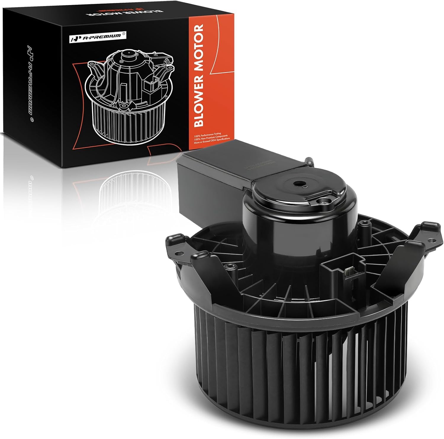 A-Premium HVAC Heater Blower Motor Assembly Compatible with Ford Vehicles - Mustang 2010 2011 2012 2013 2014 - Front Side, Replace# AR3Z19805B