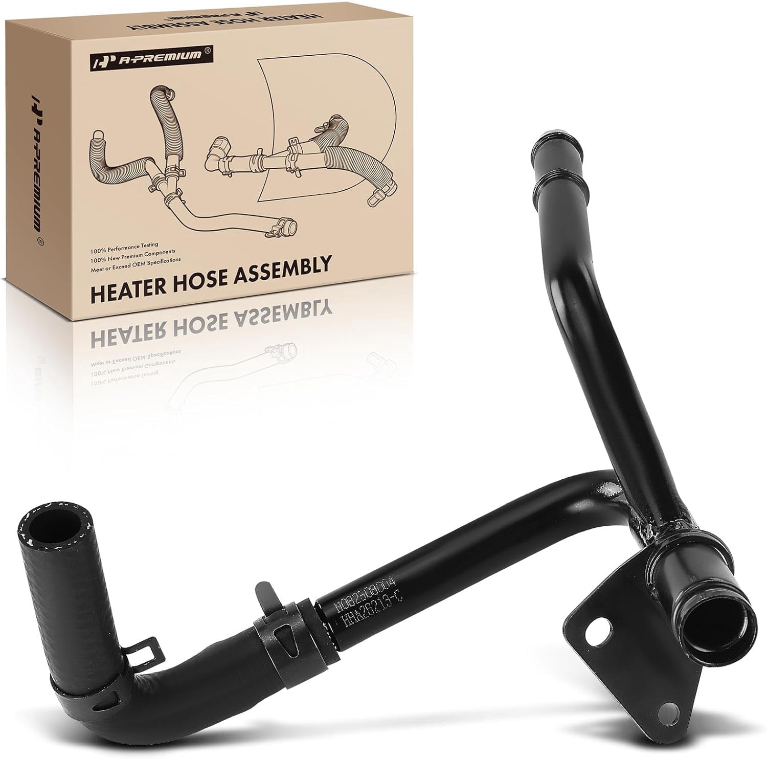 A-Premium HVAC Heater Hose Pipe Line Assembly with Clamps Compatible with Ford F-150 F150, E-250 Econoline, E-150 Econoline, E-150 Econoline Club Wagon, 1997-1998, 4.2L