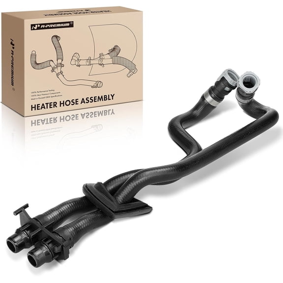 A-Premium HVAC Heater Hose Pipe Line Assembly Compatible with Land Rover Range Rover Evoque 2012-2021, LR2 2008-2015, 2.0L 3.2L