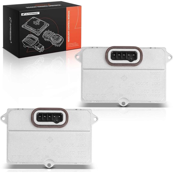 A-Premium Headlight Control Module Compatible with Audi A6 2006-2008, A6 Quattro 2006-2010, A8 Quattro 2005-2010, S6 2007-2010, S8 2007-2009, 2-PC Set