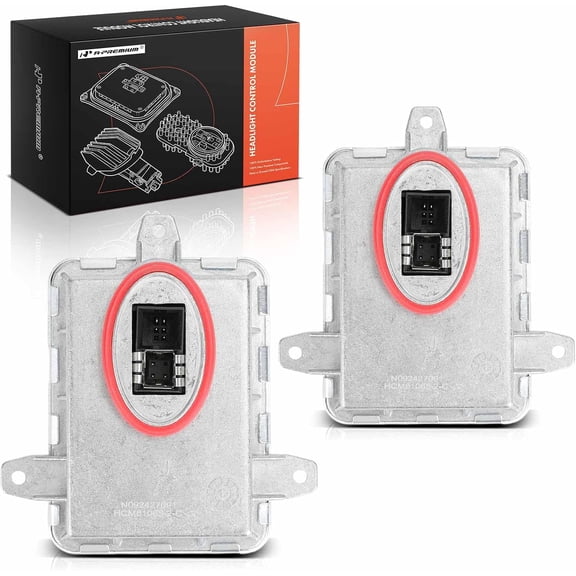 A-Premium Headlight Control Module Compatible with BMW X5, X3, 328i, 335i xDrive, 335is, 640i xDrive Gran Coupe, 650Ci, 650i, M760Li xDrive & Mini Cooper & Mercedes-Benz C250, GL63 AMG & Volvo C70