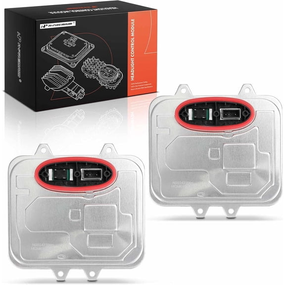 A-Premium Headlight Control Module Compatible with BMW E70 Series X5 2011-2013, X6 2011-2014 & Buick Regal 2011-2013 & Kenworth T680 2013-2017