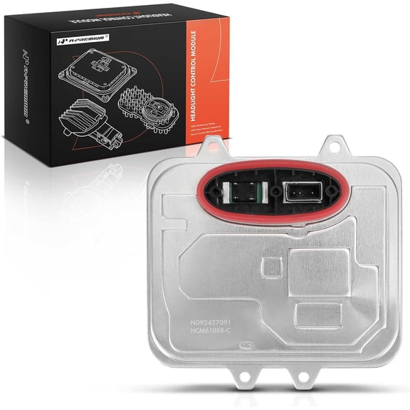 A-Premium Headlight Control Module Compatible with BMW X5 2011-2013, X6 2011-2014 & Buick Regal 2011-2013 & Kenworth T680 2013-2017