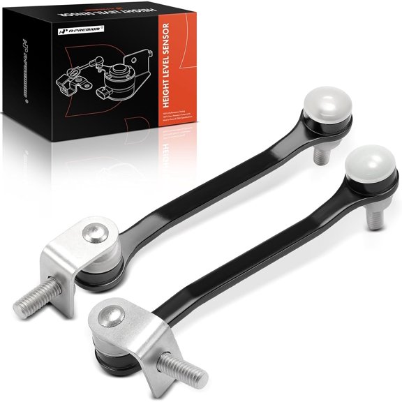 A-Premium Headlight Range Adjustment Link Rod Compatible with Mercedes-Benz S500 S430 2000-2006,S55 AMG 2003-2005, S600, S350, S65 AMG, CL500, CL600, CL65 AMG, CL55 AMG, Front Driver & Passenger Side
