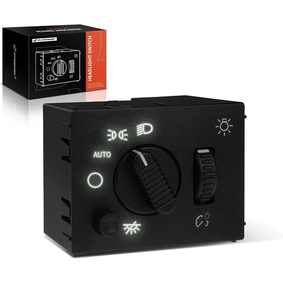 A-Premium Headlight Switch Headlamp Dimmer Switch | Compatible with Chevy Silverado Tahoe & GMC Sierra Yukon XL & Cadillac Escalade, 2003-2007, Replaces 19381535 15194803