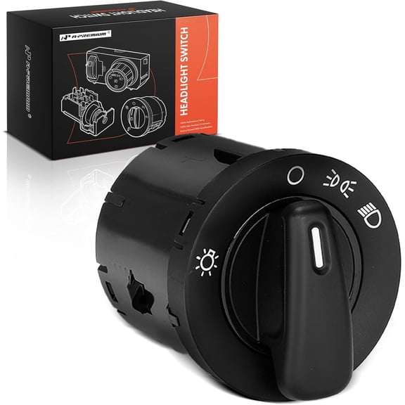 A-Premium Headlight Switch Instrument Panel Headlamp Dimmer Switch Compatible with Dodge Grand Caravan 2012-2020, Journey 2011-2020 & Chrysler Town & Country 2012-2016 & Ram C/V 2012-2015