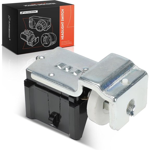 A-Premium Headlight Switch Instrument Panel Headlamp Dimmer Switch Compatible with Ford F150, F250, F350, E-150 E-250 E-350 Econoline, E-550 Super Duty, Ranger, Bronco & Mazda Navajo & Mercury Topaz