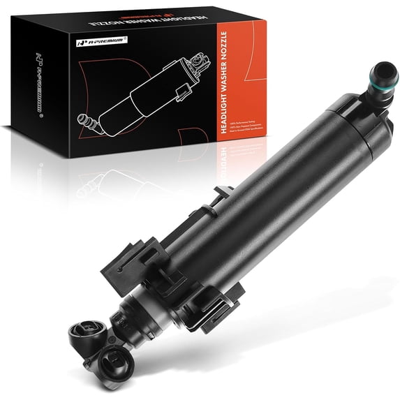 A-Premium Headlight Washer Nozzle Replacement for A4 allroad allroad S4 B8 2009-2015 Front Left