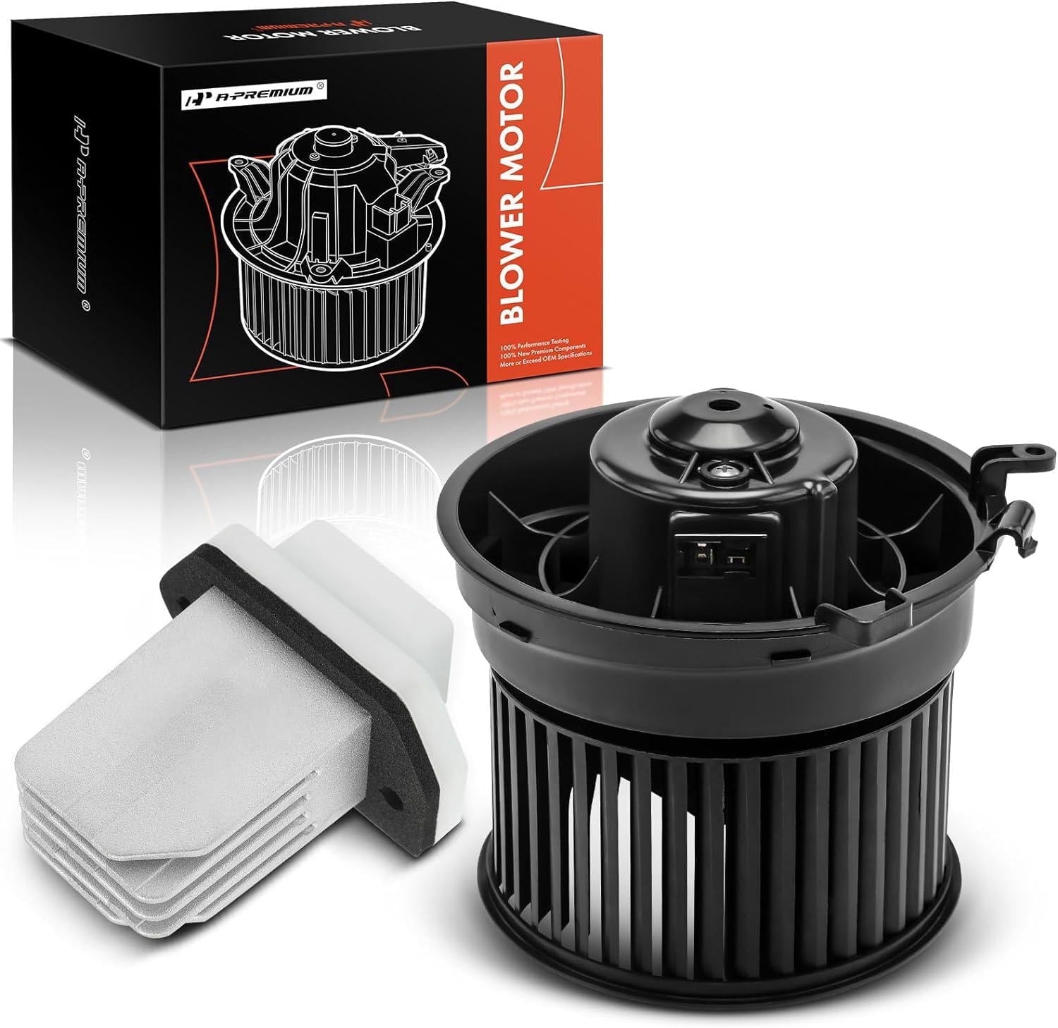 A-Premium Heater Blower Motor, HVAC Blower Motor Resistor, for Nissan Rogue/Sentra Meets OEM
