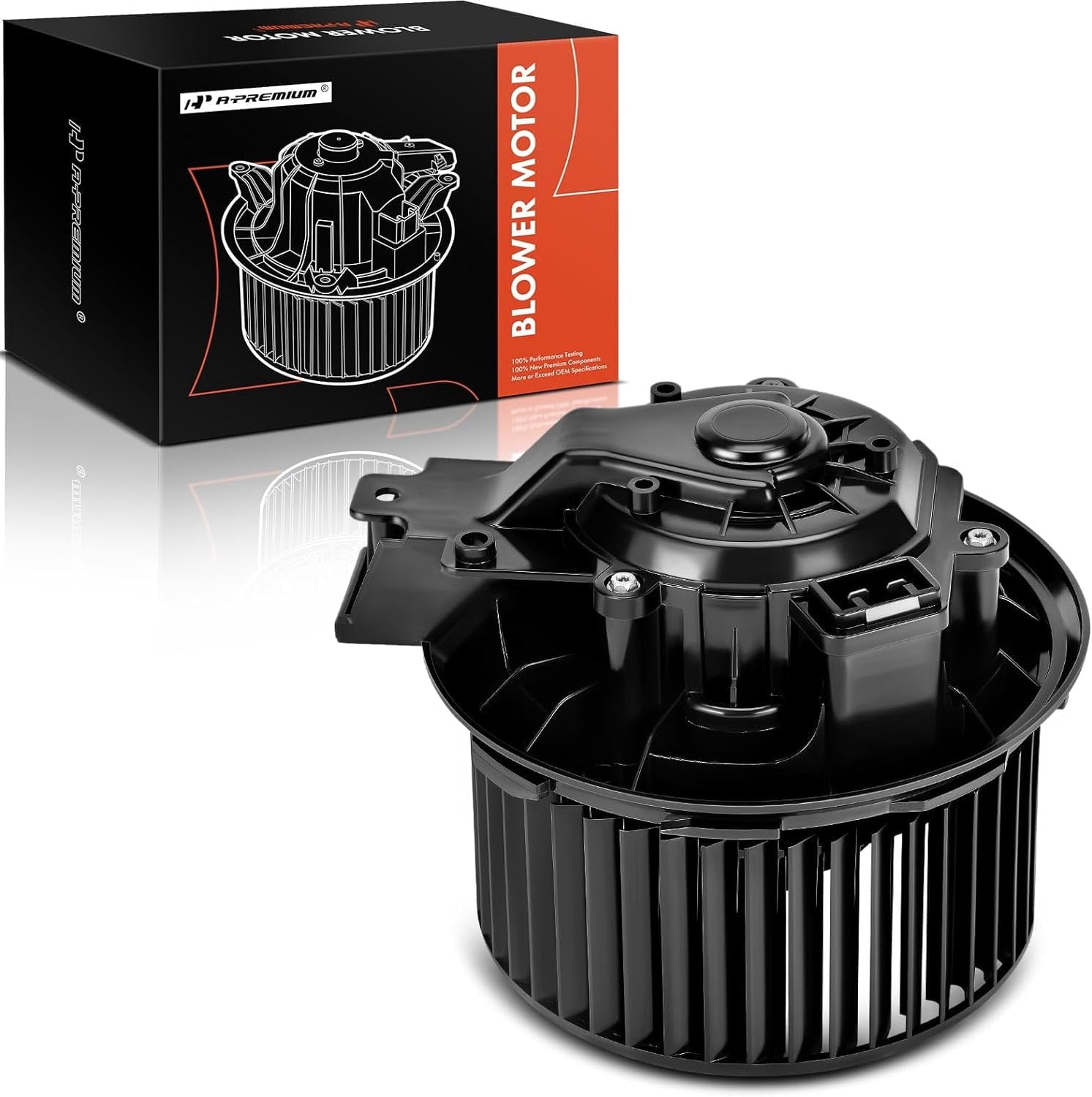 A-Premium Heater Blower Motor with Fan Cage Replacement for 2012-2017 Ford Explorer Taurus Flex Lincoln MKS MKT