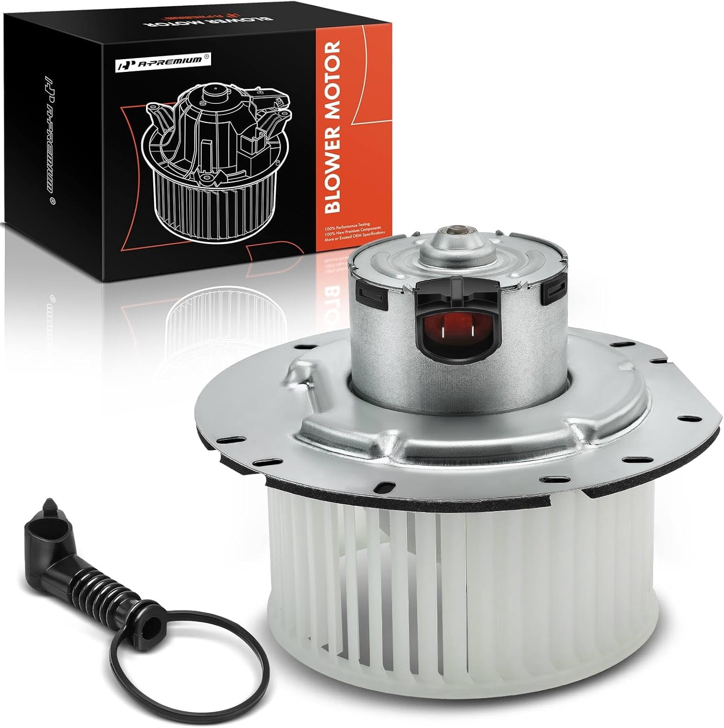 A-Premium Heater Blower Motor with Fan Cage Replacement for Ford Ranger 1998-2011 Explorer 1995-2001 Mercury Mountaineer 1997-2001
