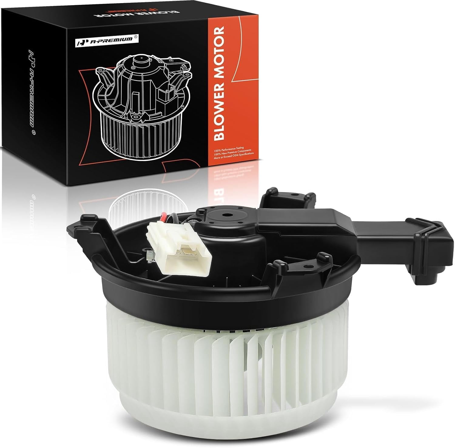 A-Premium Heater Blower Motor with Fan Cage Replacement for Honda Accord 2013-2017 Civic 2013-2015 CR-V Acura RDX ILX
