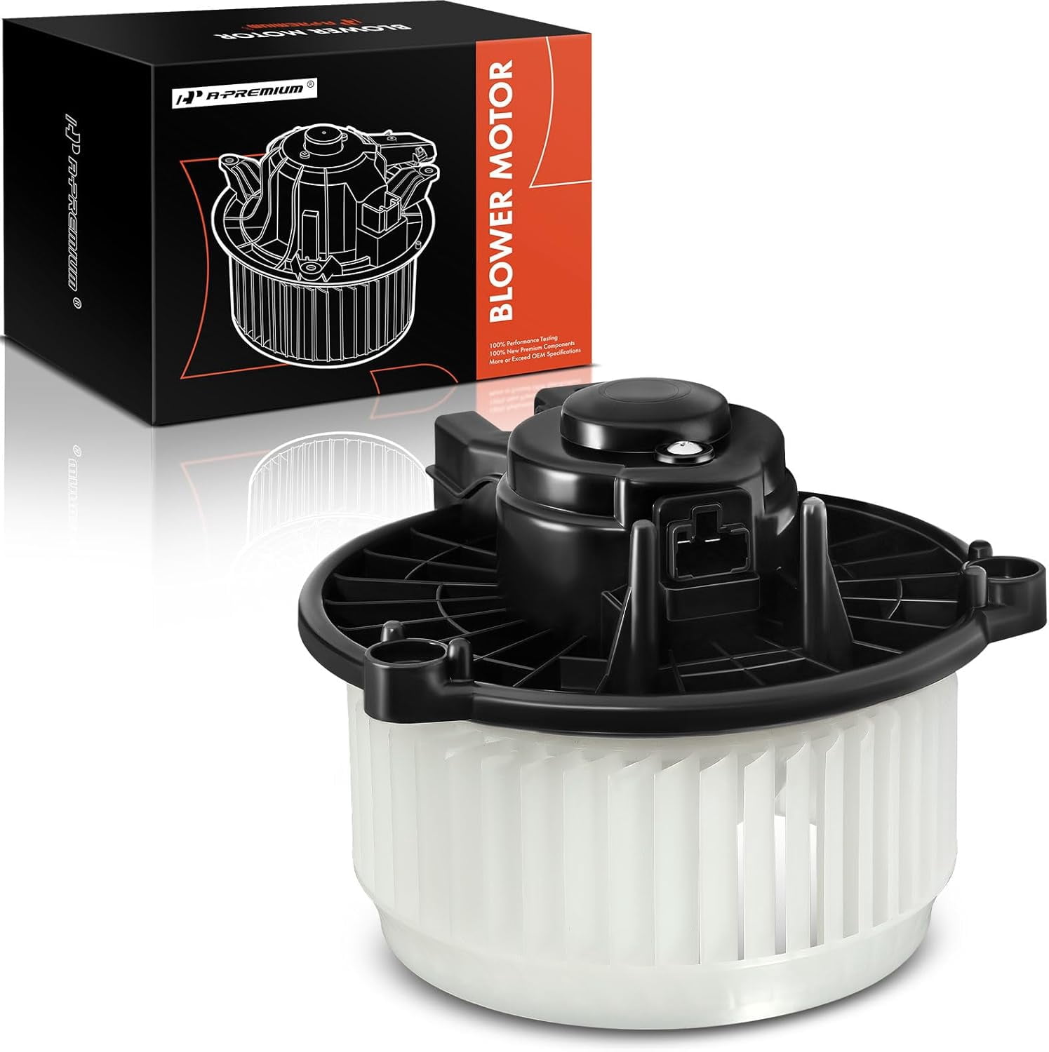A-Premium Heater Blower Motor with Fan Cage Replacement for Honda Fit 2009-2013 I4 1.5L