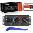 thumbnail image 1 of A-Premium Heater Climate Control Panel Module Compatible with Mack Vehicles - 08-18 CHU612, 08-14/16-18 CHU613, 14-18 CHU614, 99-05/08-18 CXU612, 00-18 CXU613, 00-04/14-18 CXU614, 1 of 5