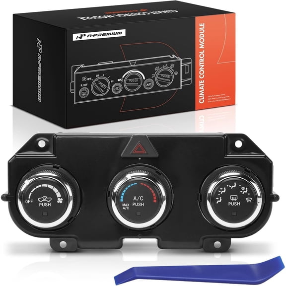 A-Premium Heater Climate Control Panel Module Compatible with Ram 1500 2014-2018, 3500 2014-2018, 1500 Classic 2019-2022