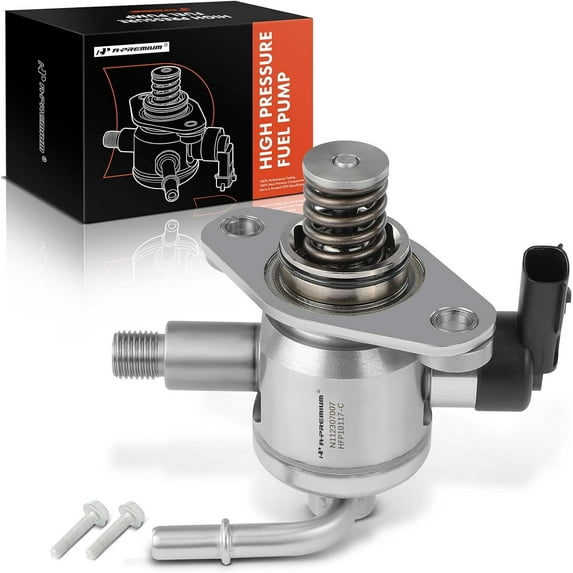 A-Premium High Pressure Fuel Pump with O-Ring Compatible with GMC Acadia/Canyon 2017-2019 & Chevrolet Camaro 2016-2019, Colorado 2017-2019 & Cadillac CTS/CT6 2016-2019, ATS 2016-2018, 3.0L 3.6L