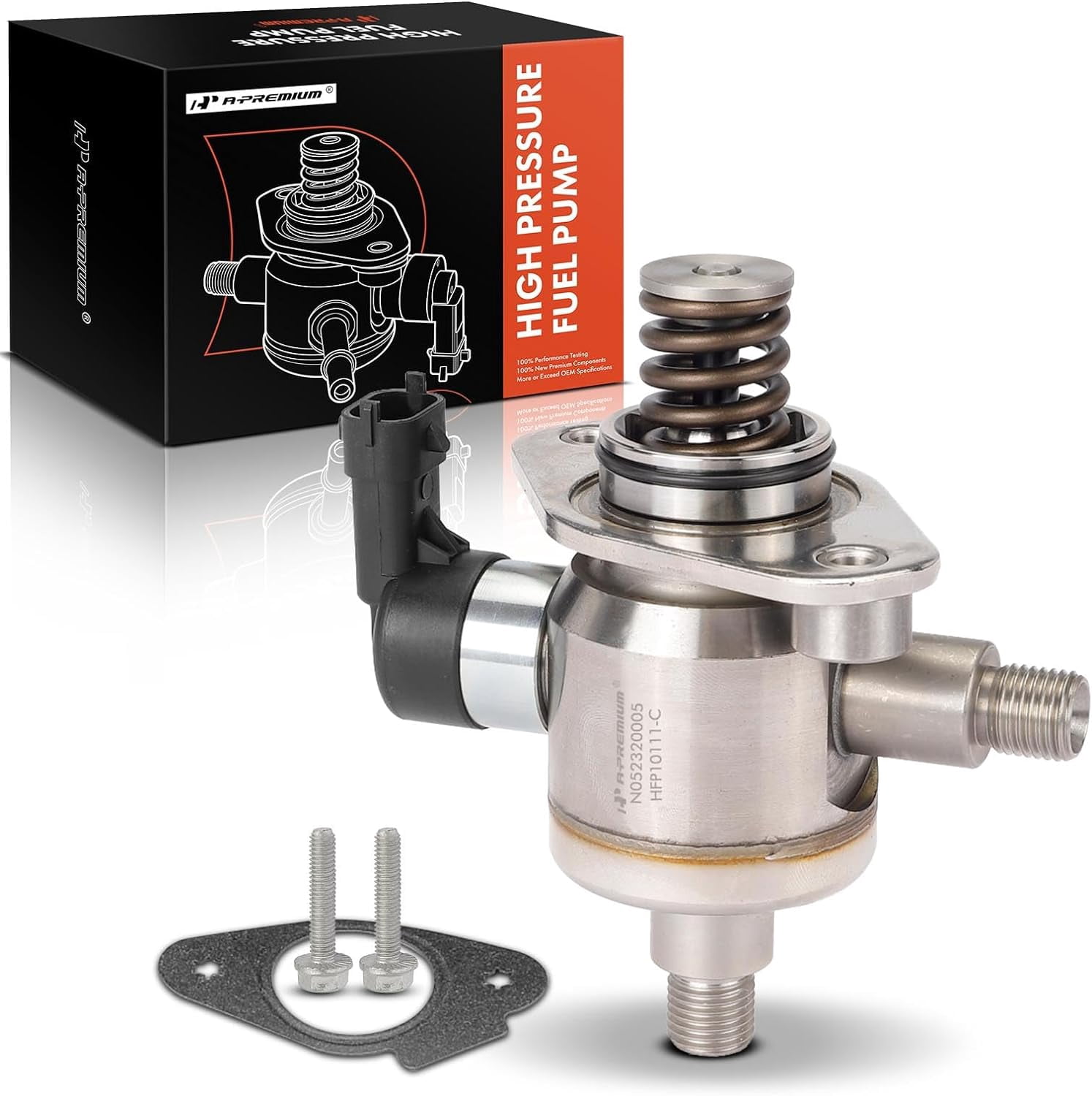 A-Premium High Pressure Fuel Pump with Seal, Gasket and Bolt Compatible ...