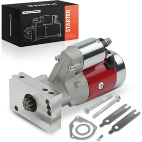 A-Premium High Torque Starter Motor 9-Tooth Compatible with GM Race Car, Small Block Chevy SBC 327 350 383, Big Block Chevy BBC 396 454 502, 2.5KW, CW, 12V