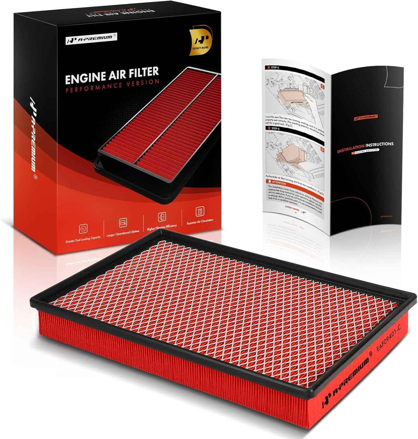 Filtre à Air Dodge RAM 1500/2500/3500 2002-2018 - Neuf D'origine équivalent STD