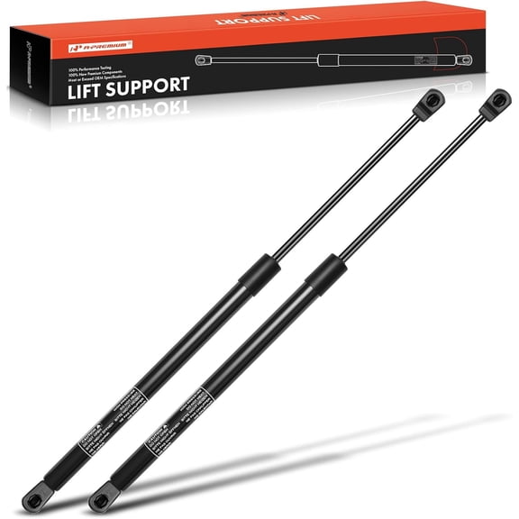 A-Premium Front Hood Lift Supports Struts Shocks Compatible with Select Acura Models - MDX 2001 2002 2003 2004 2005 2006 Sport Utility, 2PC Set