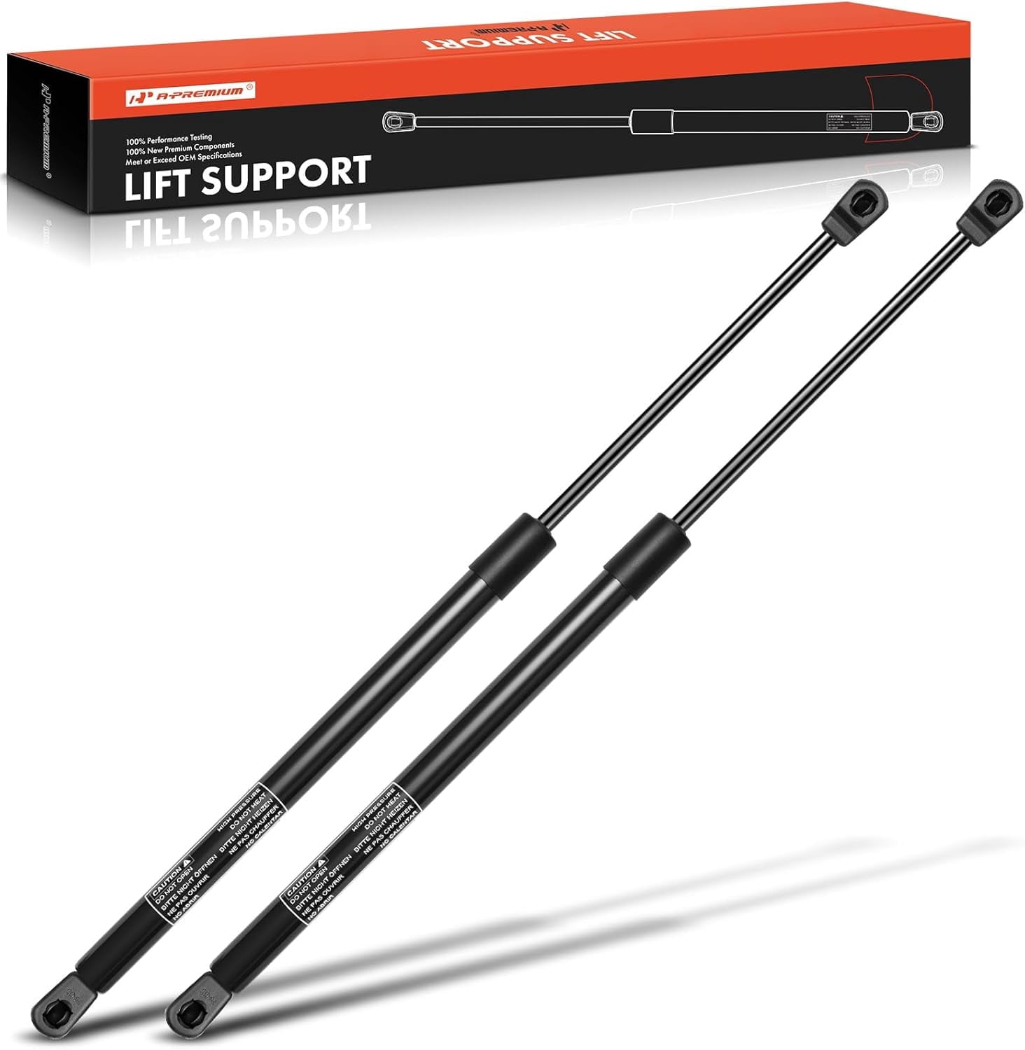 A-Premium Hood Bonnet Lift Supports Shock Struts Props Arms Replacement for Acura MDX 2001 2002 2003 2004 2005 2006 2-PC Set