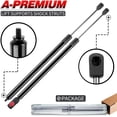 thumbnail image 1 of A-Premium Hood Bonnet Lift Supports Shock Struts Replacement for Mercedes Benz W203 C230 C240 C280 C320 C55 AMG CLK320 CLK350 CLK500 CLK63 AMG 2-PC Set Fits select: 2001-2007 MERCEDES-BENZ C, 1 of 3