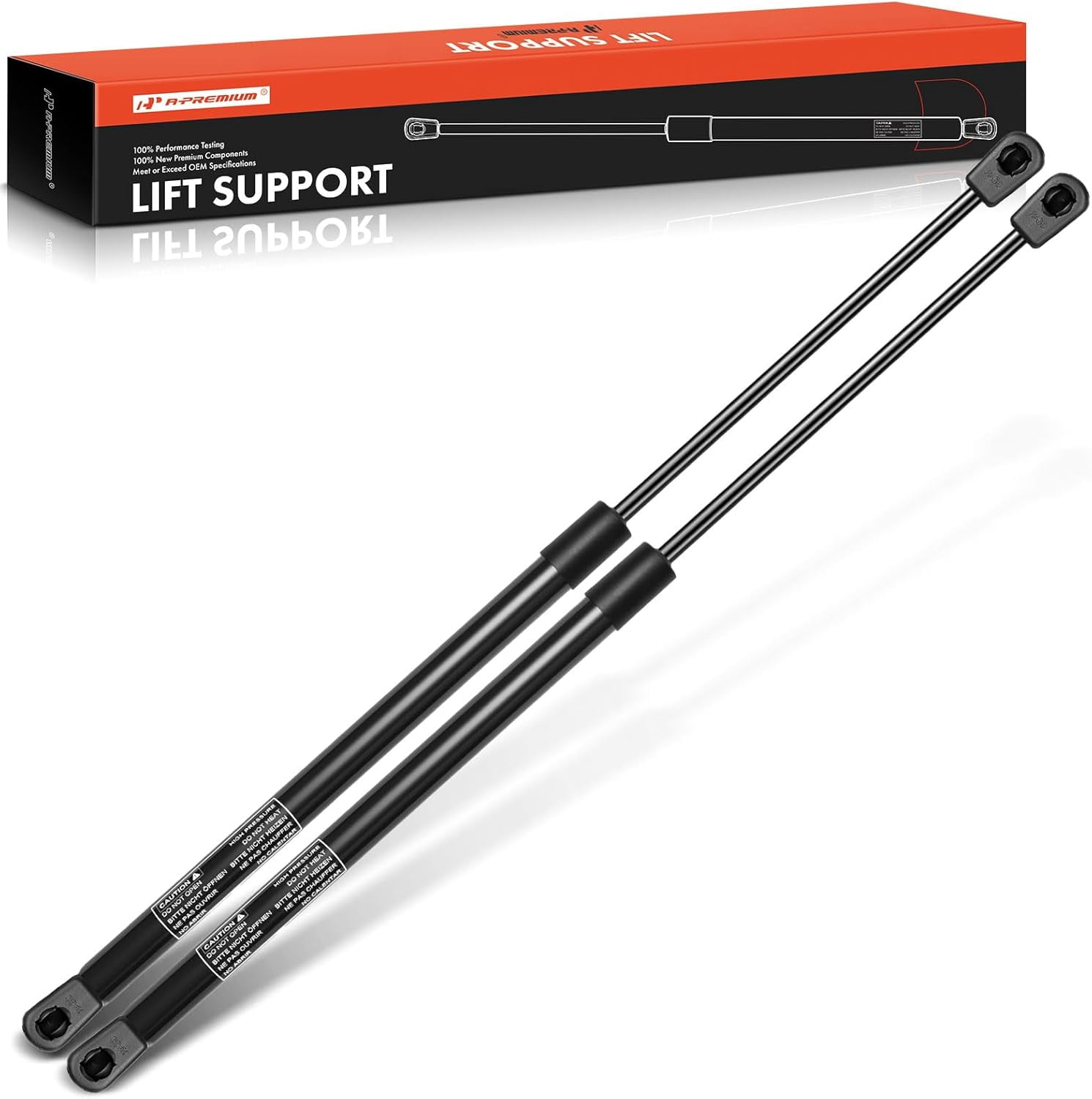 A-Premium Hood Bonnet Lift Supports Shock Struts Replacement for Chevrolet Camaro 1998-2002 2-PC Set