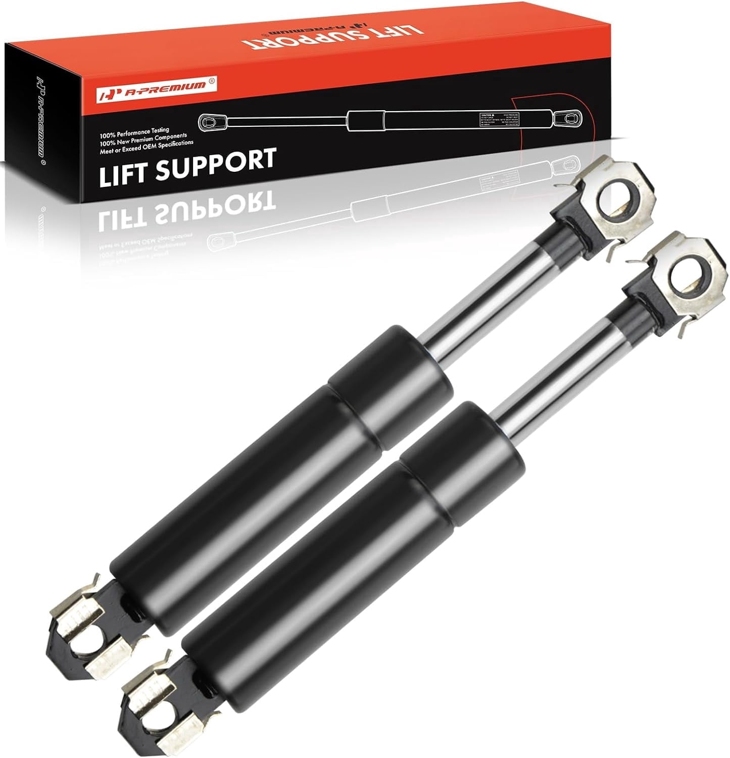 A-Premium Hood Bonnet Lift Supports Shock Struts Replacement for Chevrolet Corvette 1984-1988 2-PC Set