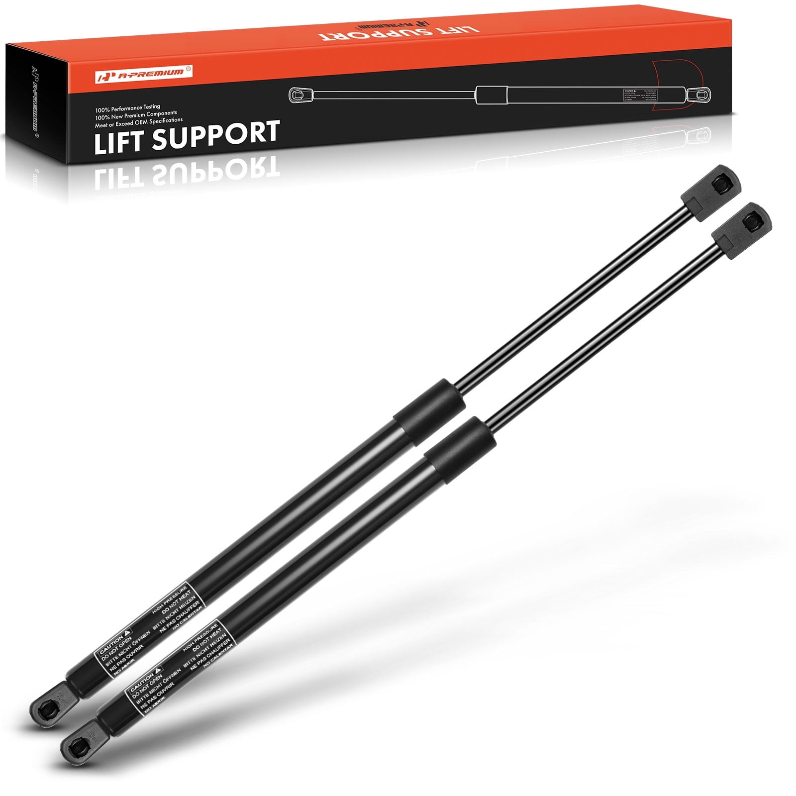 A-Premium Hood Bonnet Lift Supports Shock Struts Replacement for Chevrolet Impala 2006-2013 Monte Carlo 2-PC Set