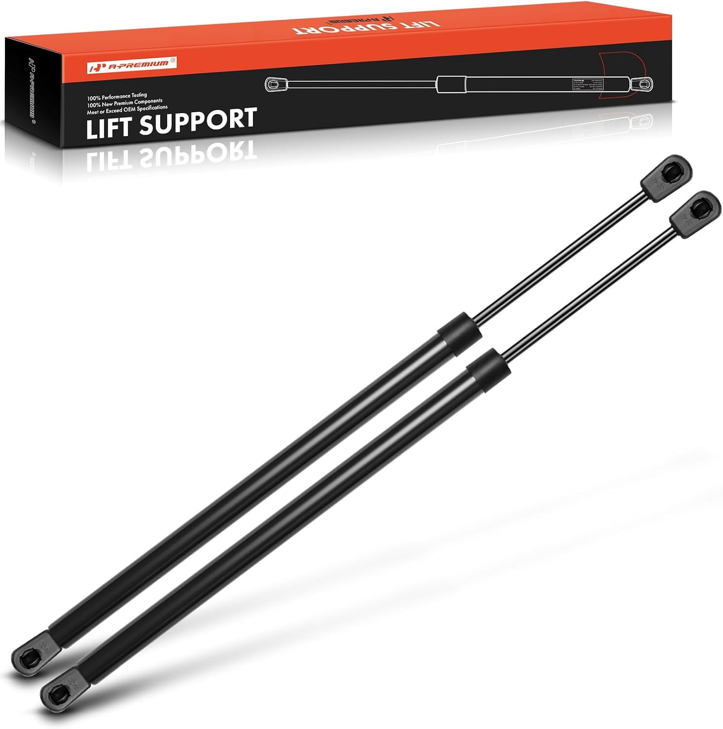 A-Premium Hood Bonnet Lift Supports Shock Struts Replacement for Jaguar XF 2009-2015 Sedan 2-PC Set