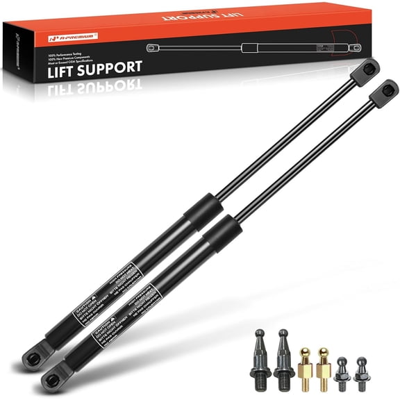 A-Premium Front Hood Lift Supports Shock Struts Replacement for Lexus LS400 1990-1994 Sedan 2-PC Set