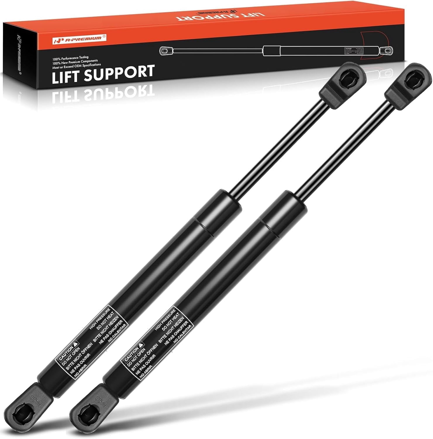 A-Premium Hood Bonnet Lift Supports Shock Struts Replacement for Nissan Armada Titan 2004-2014 Pathfinder 2-PC Set